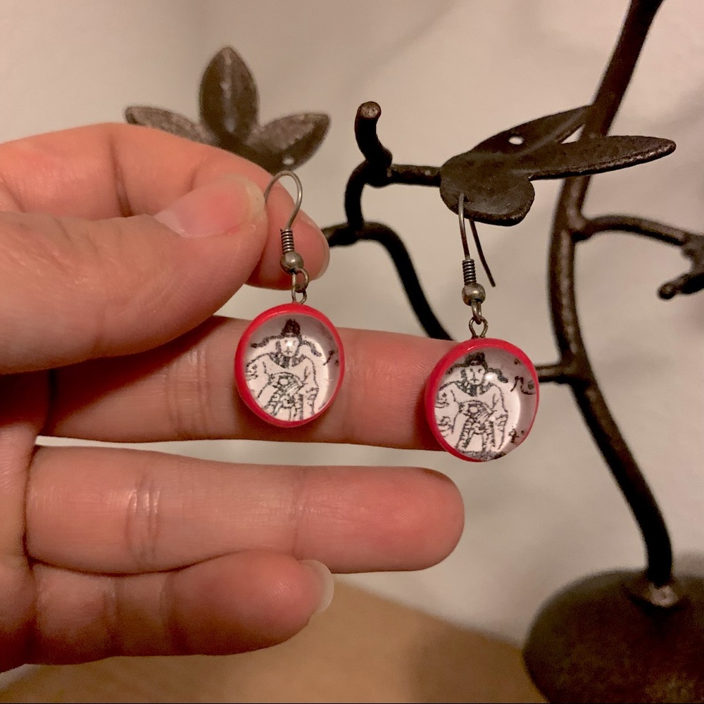 Super cute unique locally handmade earrings